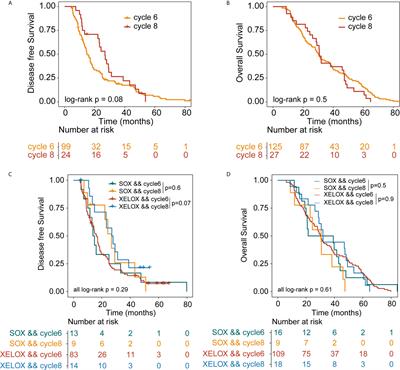 Comparison of the Efficacy of S-1 Plus Oxaliplatin or Capecitabine Plus Oxaliplatin for Six and Eight Chemotherapy Cycles as Adjuvant Chemotherapy in Patients With Stage II-III Gastric Cancer After D2 Resection